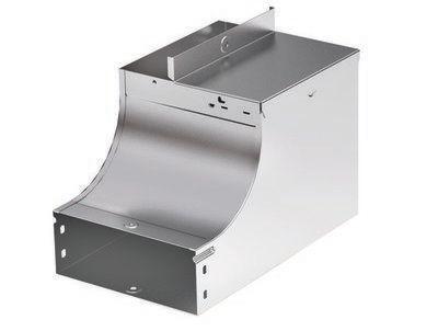 Угол для лотка вертикальный внутренний левый 90град. 400х50 CSSS 90 в компл. с крепежн. элемент. DKC 37596K от BTSprom.by