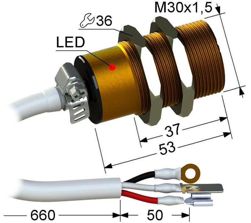 выключатель бесконтактный ps2a-30m53-10b31-zn (вб2а1.30м.53.10.3.1.z) мега-к a8010-80087101 от BTSprom.by