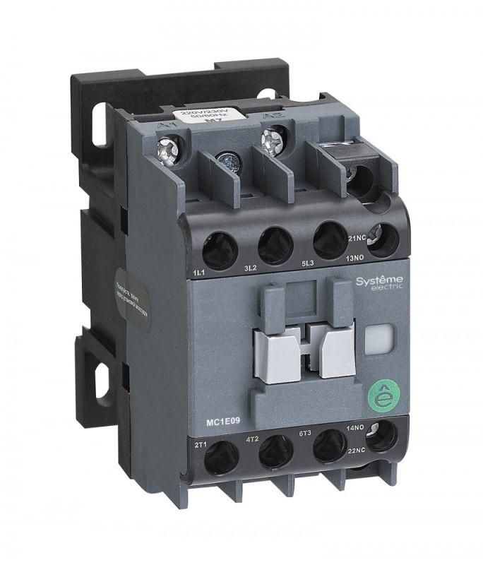 контактор mc1e 3п 18а кат. 220в/230в ac 1но+1нз se mc1e18m7 от BTSprom.by