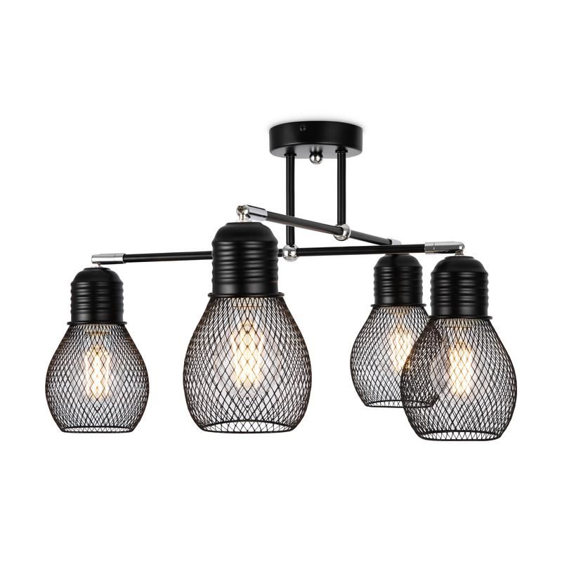 люстра kaisa 60вт e27х4 ip20 freya fr5069pl-04b от BTSprom.by