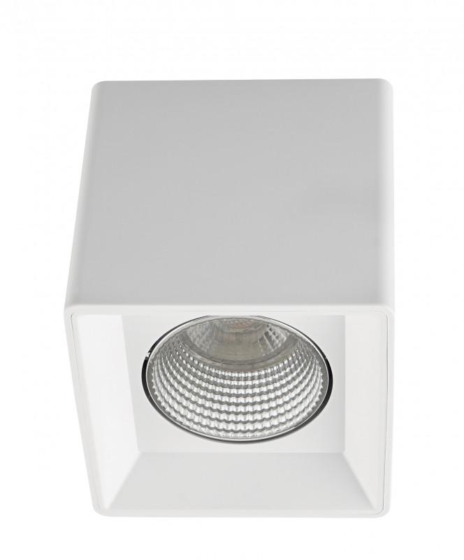 светильник накладной ip20 10вт gu5.3 led бел./хром пластик denkirs dk3080-wh+ch от BTSprom.by