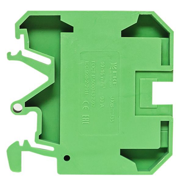  Колодка клеммная JXB-10/35 (70а) зел. EKF plc-jxb-10/35gn фото в каталоге от BTSprom.by