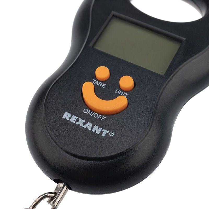  Весы электронные ручные безмен до 50 кг. Rexant 72-1100 фото в каталоге от BTSprom.by