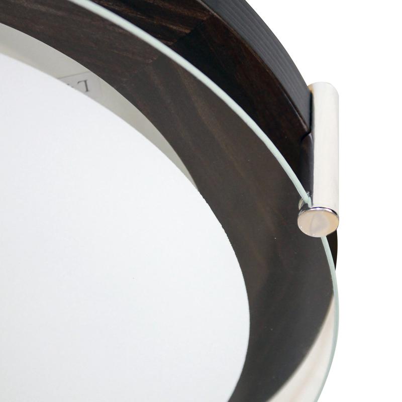  Светильник НПБ 09-2х40-002 "Полесье" 300 М95 бел. /корпус венге /держатель хром (инд. упак.) Элетех 1005205892 фото в каталоге от BTSprom.by