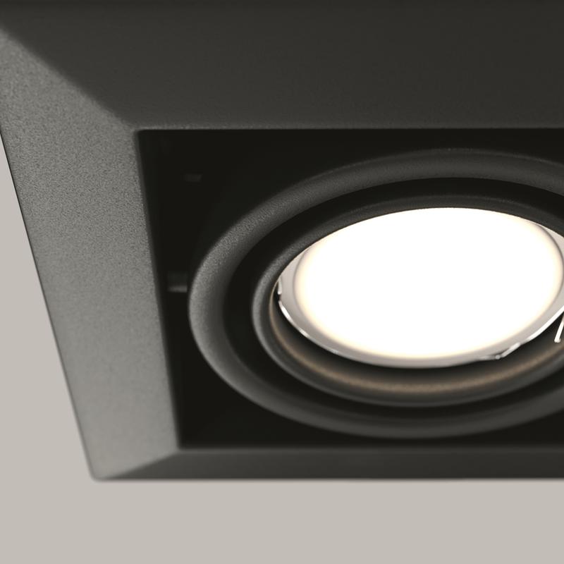  Светильник Metal Modern 1х10Вт GU10 встраив. Maytoni DL008-2-01-B фото в каталоге от BTSprom.by