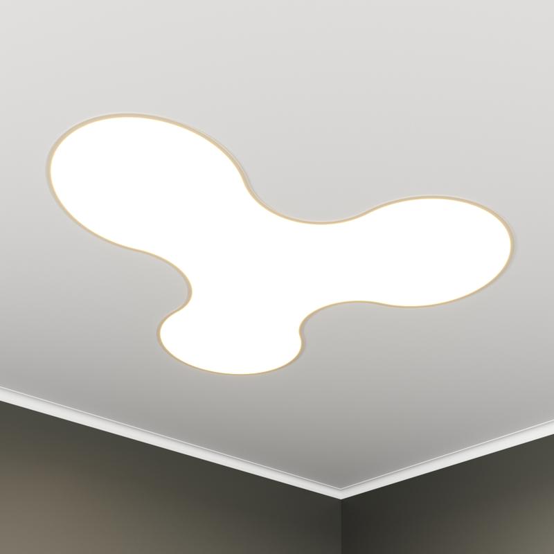 светильник светодиодный rve-lbx-sonar-1430-v 117вт 4000к 1430х1315х120мм спинер встраив. бел. rvelektro rve00002899 от BTSprom.by