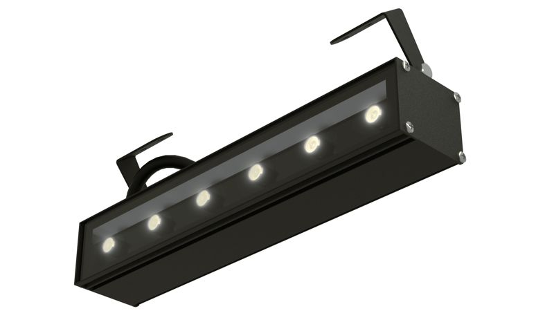 светильник l-line 300/7/г50/730/pr/b/230ac ip67 3000к 1110лм ral9005 муар dim ledel ln7-5031-713-1115-dim от BTSprom.by