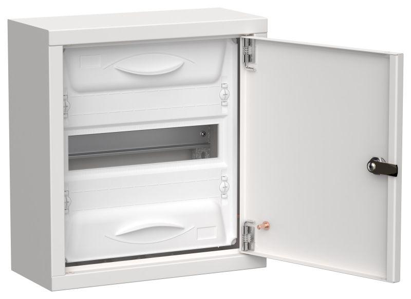 корпус щрн-12 (1х12) titan 5 335х310х140 ip31 метал. бел. iek ti5-50-n-012-31 от BTSprom.by