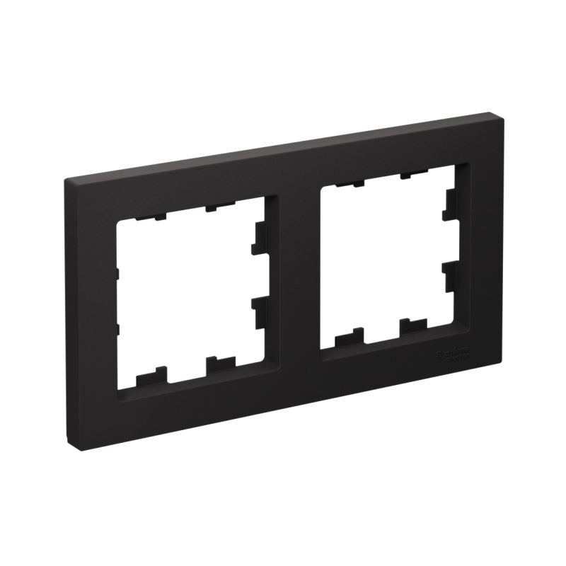 рамка 2-м atlasdesign универс. карбон se atn001002 от BTSprom.by