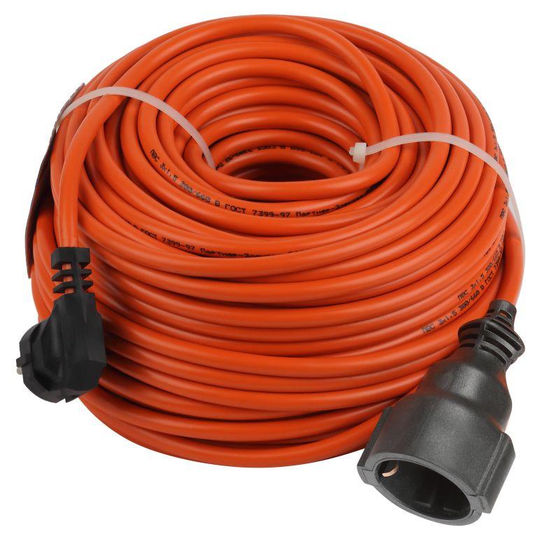 удлинитель-шнур 1х50м с заземл. 16а ip20 upx-1e-3х1.5-50m пвс 3х1.5 (бухта) эра б0046819 от BTSprom.by