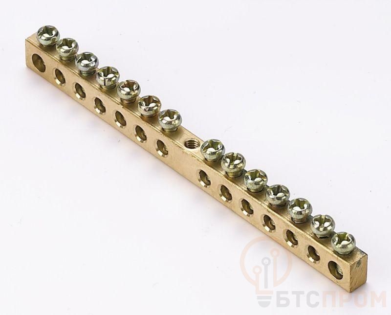 Шина нулевая 14 групп/крепеж по центру 6х9мм DEKraft 32003DEK фото в каталоге от BTSprom.by  Шина нулевая 14 групп/крепеж по центру 6х9мм DEKraft 32003DEK фото в каталоге от BTSprom.by