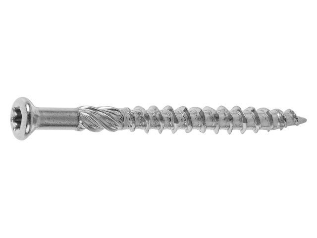 саморез для террасной доски 5.0х60 мм, нерж. сталь (aisi 410), torx25 (50 шт в пласт. конт.) starfix smp1-61297-50 от BTSprom.by