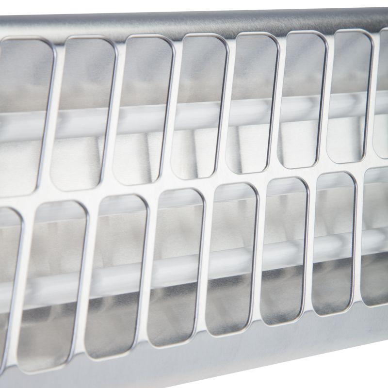  Обогреватель электрический инфракрасный панельный 1.5кВт с кварцевыми лампами в стальном корпусе с регулировкой мощности сер. Rexant 60-0059 фото в каталоге от BTSprom.by