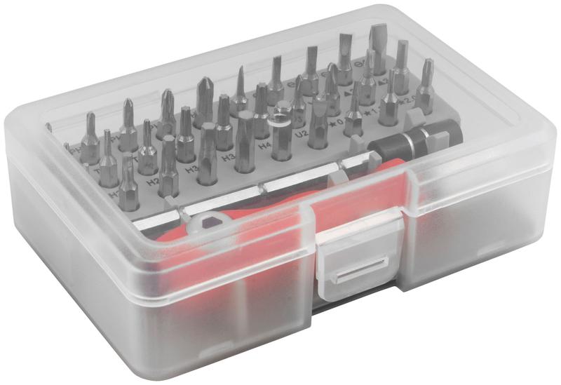  Отвертка с битами для точных работ 30 CrV бит удлинитель пластик. бокс КУРС 56175 фото в каталоге от BTSprom.by