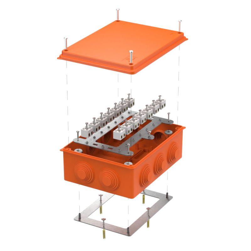 коробка огнестойкая оп 40-0320-fr2.5-28 е15-е120 ral2004 200х150х75 промрукав 40-0320-fr2.5-28 от BTSprom.by