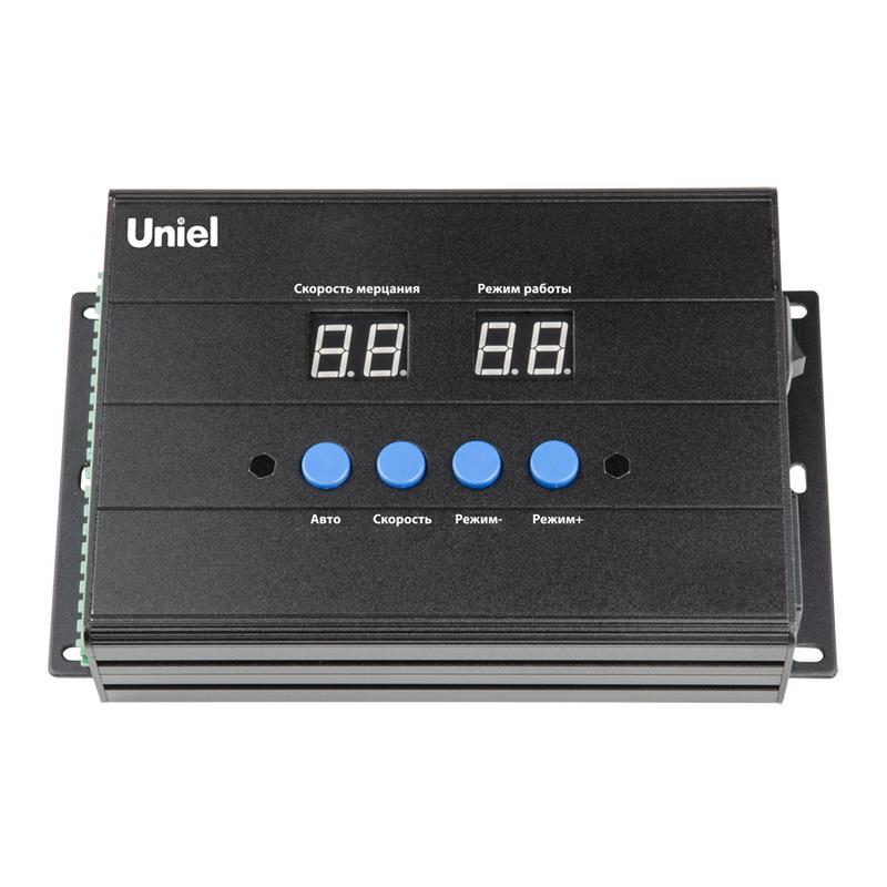 контроллер ulc-l52 rgb/dc24v black dmx для упр. rgb прожекторами ulf-l52 dc24v uniel ul-00008371 от BTSprom.by