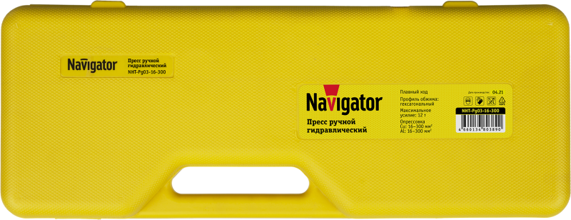  Пресс гидравлический 80 389 NHT-Pg03-16-300 (ручной; плавный ход) Navigator 80389 фото в каталоге от BTSprom.by