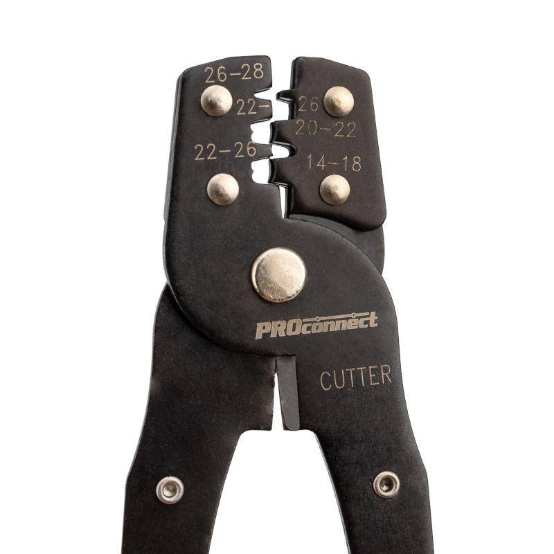  Кримпер для обжима автоклемм неизолированных 0.35-6.0кв.мм (ht-202A) PROCONNECT 12-3031-4 фото в каталоге от BTSprom.by