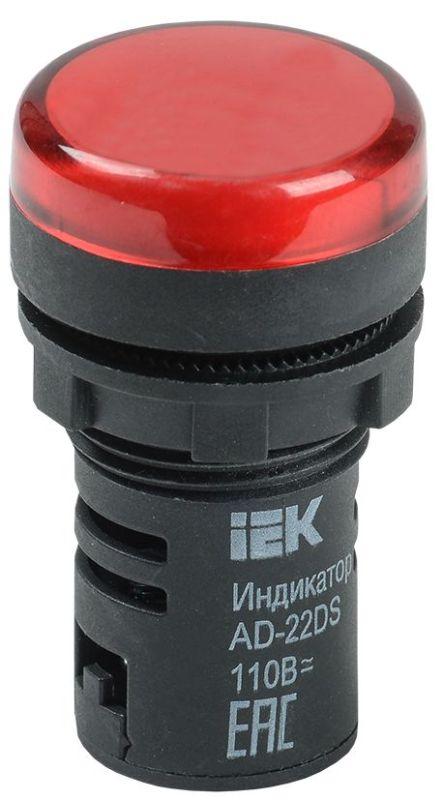 лампа светосигнальная ad22ds d22мм 24в ac/dc красн. karat iek bls10-adds-024-k04 от BTSprom.by