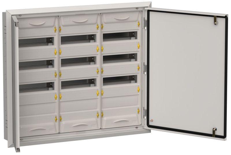 корпус щрв-144 (3х48) titan 5 755х885х130 ip31 сер. метал. iek ti5-50-v-3x048-31-7035 от BTSprom.by