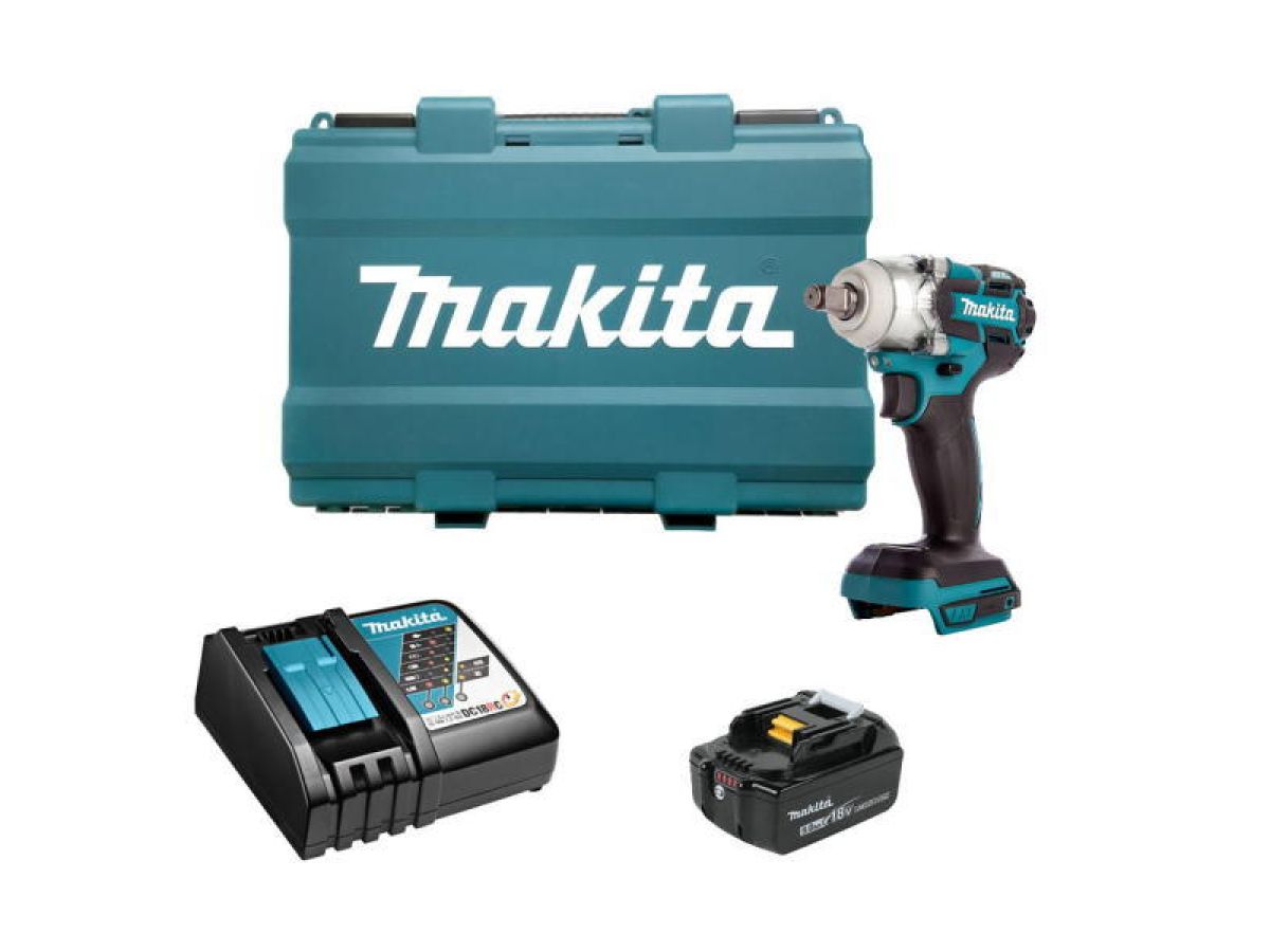 аккум. шуруповерт makita lxt dtd 153 rt в кейсе (18.0 в, 1 акк., 5.0 а/ч li-ion, 1 скор., 170 нм) dtd153rt от BTSprom.by