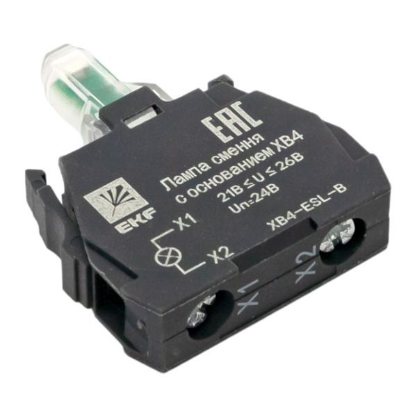  Лампа сменная с основанием XB4 син. 24В PROxima EKF XB4-ESL-B фото в каталоге от BTSprom.by