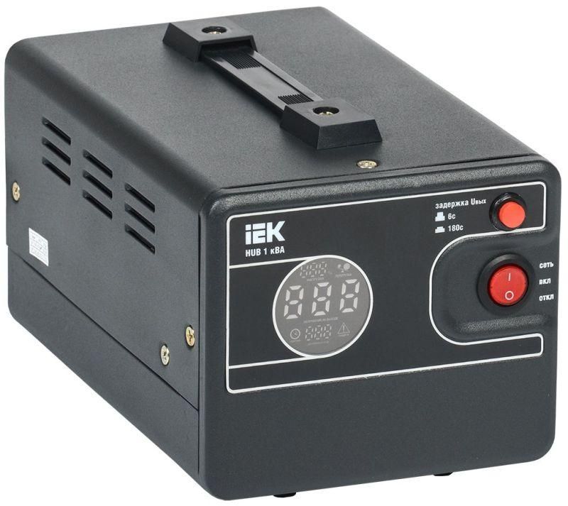 стабилизатор напряжения 1ф 1ква hub переносной iek ivs21-1-001-13 от BTSprom.by