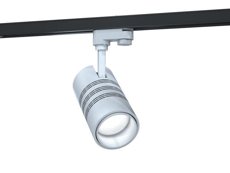 светильник l-spot/20/к15-г60/4.0k/sh/220ac ip20 ral 9003 бел. шинопровод (sh) ledel lspt00041 от BTSprom.by