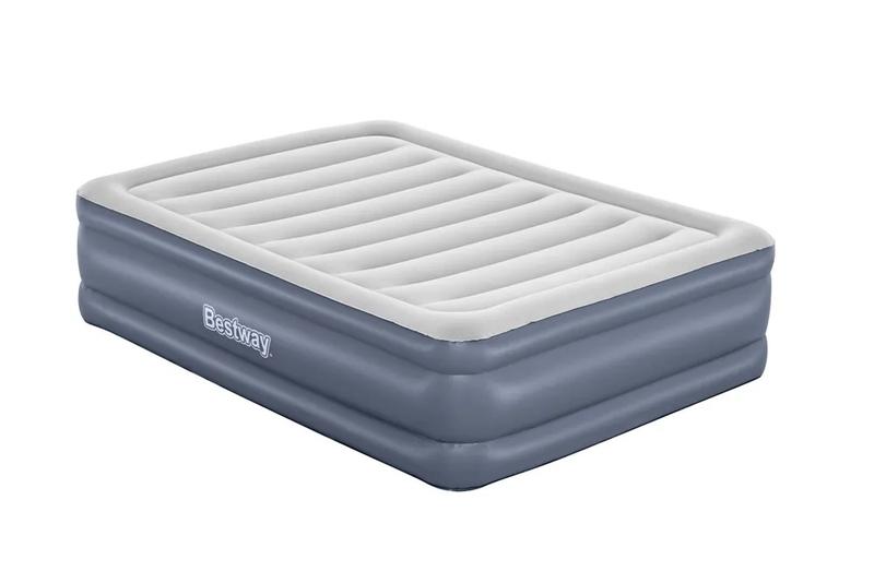 кровать надувная 152х203х51см+встр. насос 220в (6713i) bestway 6941607326428 от BTSprom.by