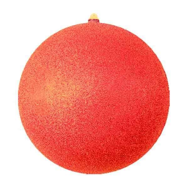 елочная фигура "шарик", 20 см, цвет красный от BTSprom.by