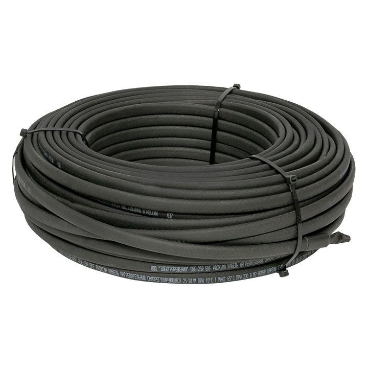 кабель нагревательный саморег. dse-25p 25вт/м (уп.50м) ekf dse-25p-50 от BTSprom.by
