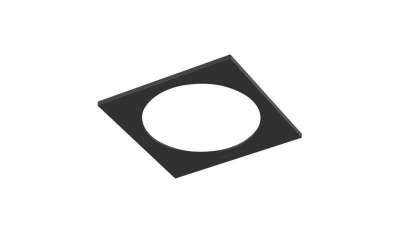 рамка для серии combo 1 квадратная черн. swg pro 00-00004143 от BTSprom.by