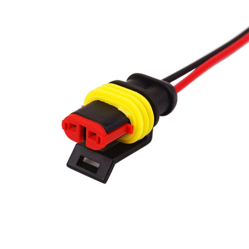 разъем автомобильный гнездо dj7021-1. 5-21 провод 20см 16-0312-9 от BTSprom.by