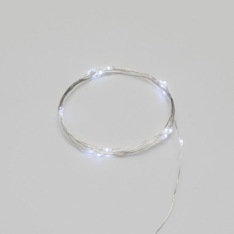  Гирлянда светодиодная "Роса" 2м 20LED бел. 2Вт 4.5В IP20 провод прозр. Neon-Night 303-005 фото в каталоге от BTSprom.by