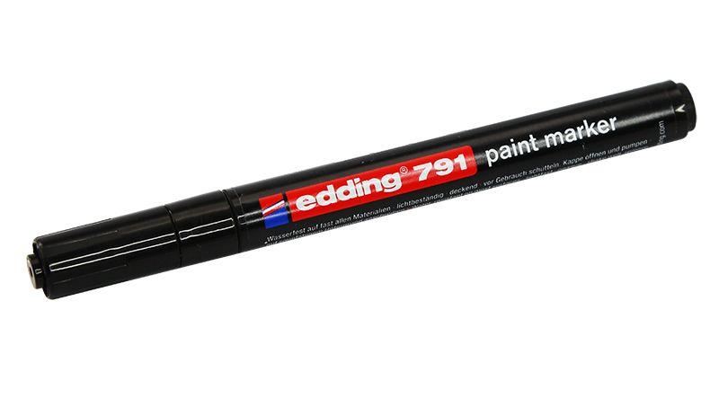 маркер e-791 эмаль 1-2мм (для рисунка печатных плат) черн. edding 09-3991 от BTSprom.by