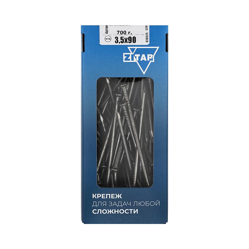 гвоздь строительный 3.5х90 (уп.700г) tech-krep/zitar 102007 от BTSprom.by