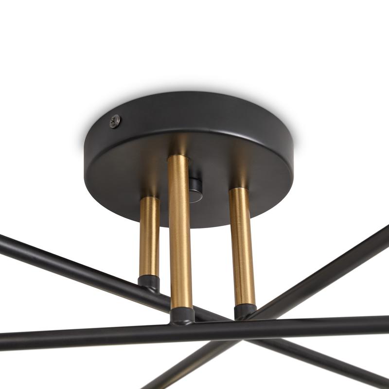  Светильник Moon 6х7Вт GX53 IP20 подвесной Freya FR5513PL-06BBZ фото в каталоге от BTSprom.by