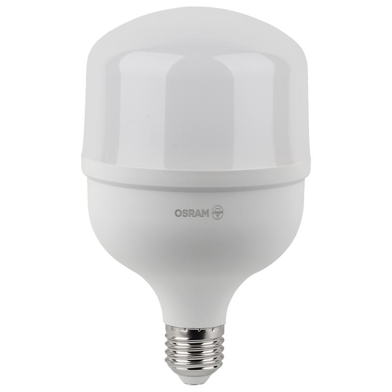 лампа светодиодная высокомощная led hw 30вт t матовая 6500к холод. бел. e27 3000лм 140-265в угол пучка 200град. pf>/=09 (замена 300вт) osram 4058075576797 от BTSprom.by