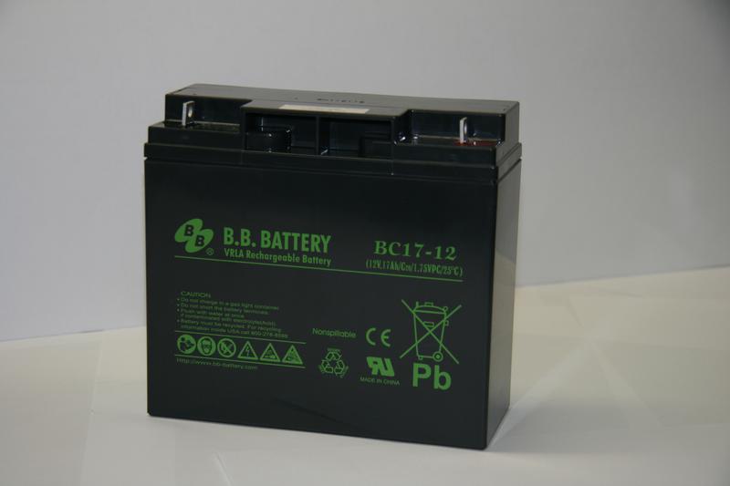 аккумулятор 12в 17а.ч bc 17-12 b.b. battery от BTSprom.by