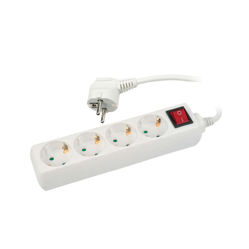 удлинитель 4х3м с заземл. standart s-gcd4-3b с выкл. uniel 02927 от BTSprom.by