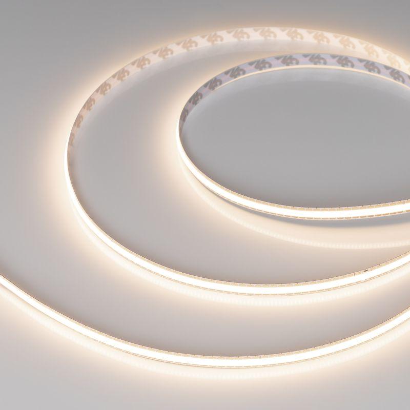 лента светодиодная cob-x544-8mm 24v warm 3500к 11вт/м ip20 freecut свободная резка (уп.5м) arlight 043415 от BTSprom.by