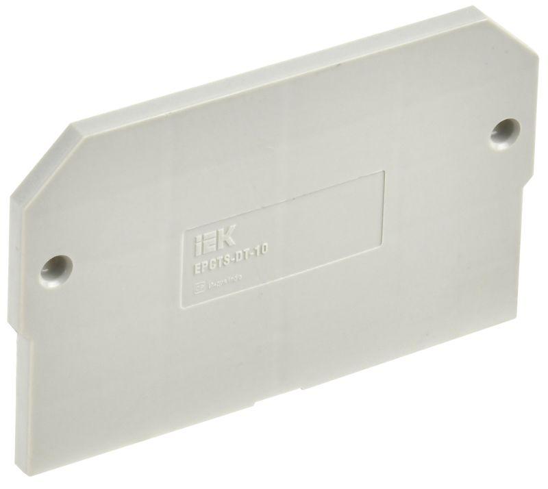 заглушка для cts-dt 10кв.мм сер. iek yct15-04-k03-010-zgl от BTSprom.by