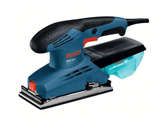виброшлифмашина bosch gss 23 a в кор. (190 вт, шлифпластина 92 х 182 мм, 24000 об/мин) 0601070400 от BTSprom.by
