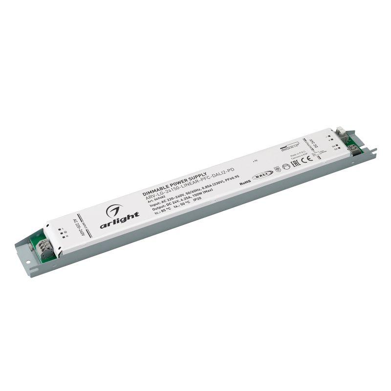 блок питания arv-lg-24150-linear-pfc-dali2-pd 24в 6.25а 150вт ip20 метал. arlight 049482 от BTSprom.by