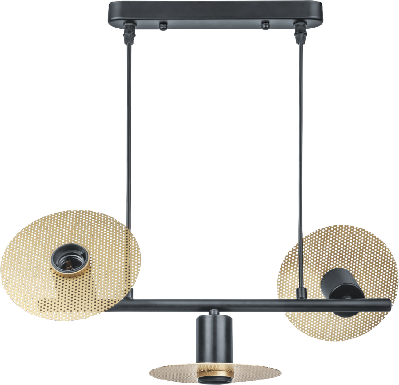 светильник 80 436 nlf-p-038-01 подвесной золото черн. navigator 80436 от BTSprom.by