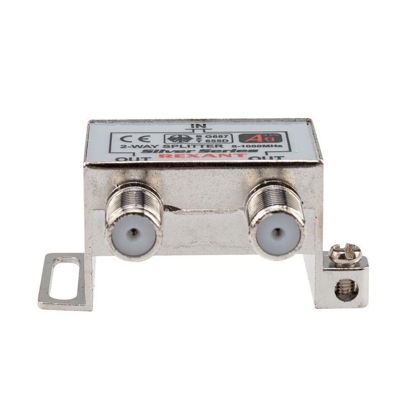 Делитель ТВ "краб" х2+3шт F "BOX" 5-1000 МГц "Silver" Rexant 05-6101 фото в каталоге от BTSprom.by  Делитель ТВ "краб" х2+3шт F "BOX" 5-1000 МГц "Silver" Rexant 05-6101 фото в каталоге от BTSprom.by