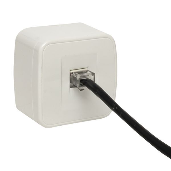  Розетка телефонная 1-м ОП Минск Phone бел. Basic EKF EGT01-034-10 фото в каталоге от BTSprom.by