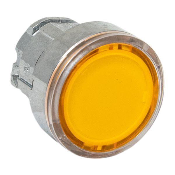 механизм кнопки исполнительный xb4 ip65 плоский возвратный без фиксации с подсветкой желт. ekf xb4bw-y-65 от BTSprom.by