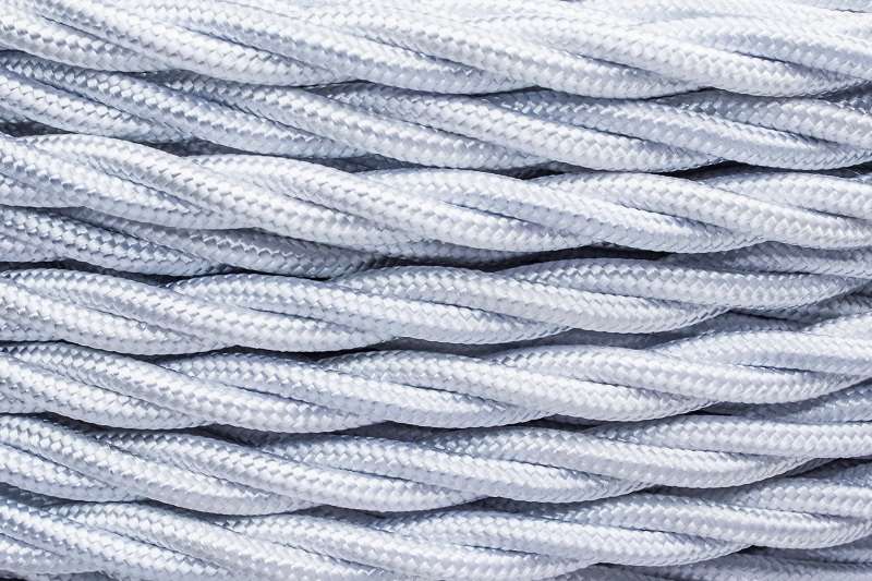 провод ретро 2х0.75 глянец бел. (уп.10м) bironi b1-422-071-10 от BTSprom.by