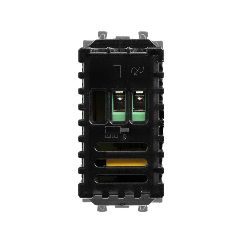  Диммер поворотный 1мод. Avanti "Закаленная сталь" DKC 4404131 фото в каталоге от BTSprom.by